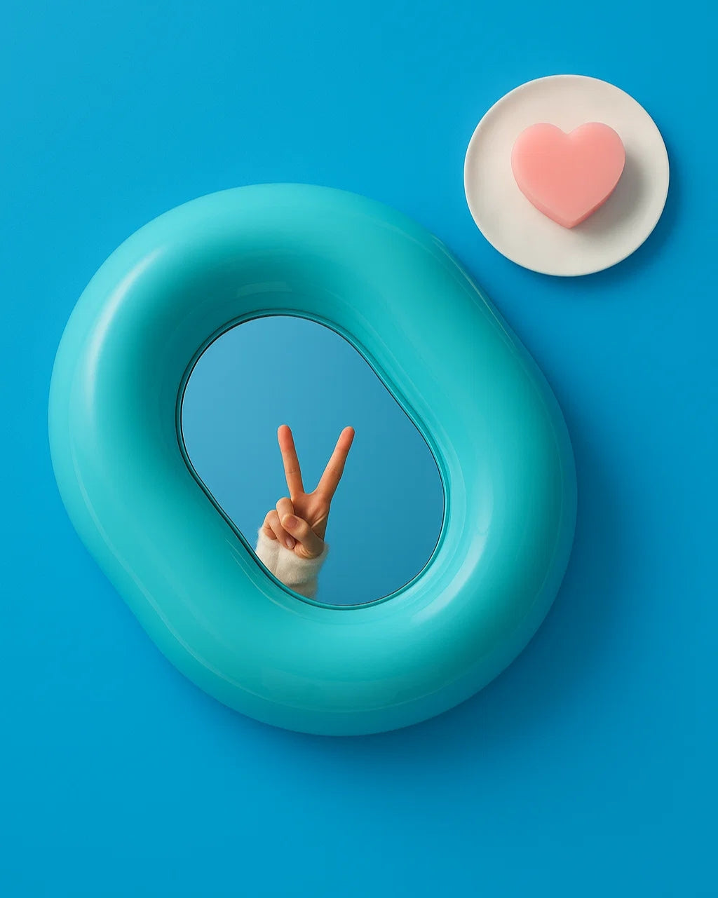 Donut Makeup Mirror-3